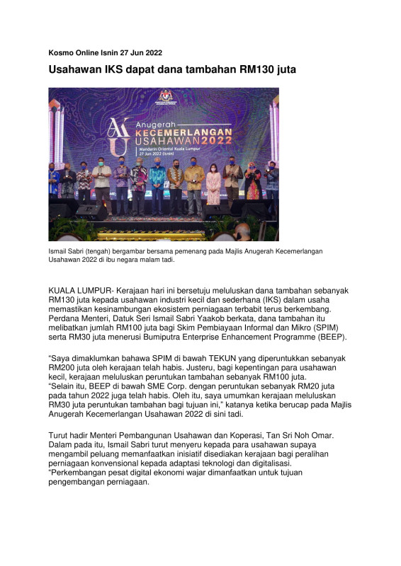 usahawan-iks-dapat-dana-tambahan-rm130-juta-kosmo-online-isnin-27-jun-2022-1
